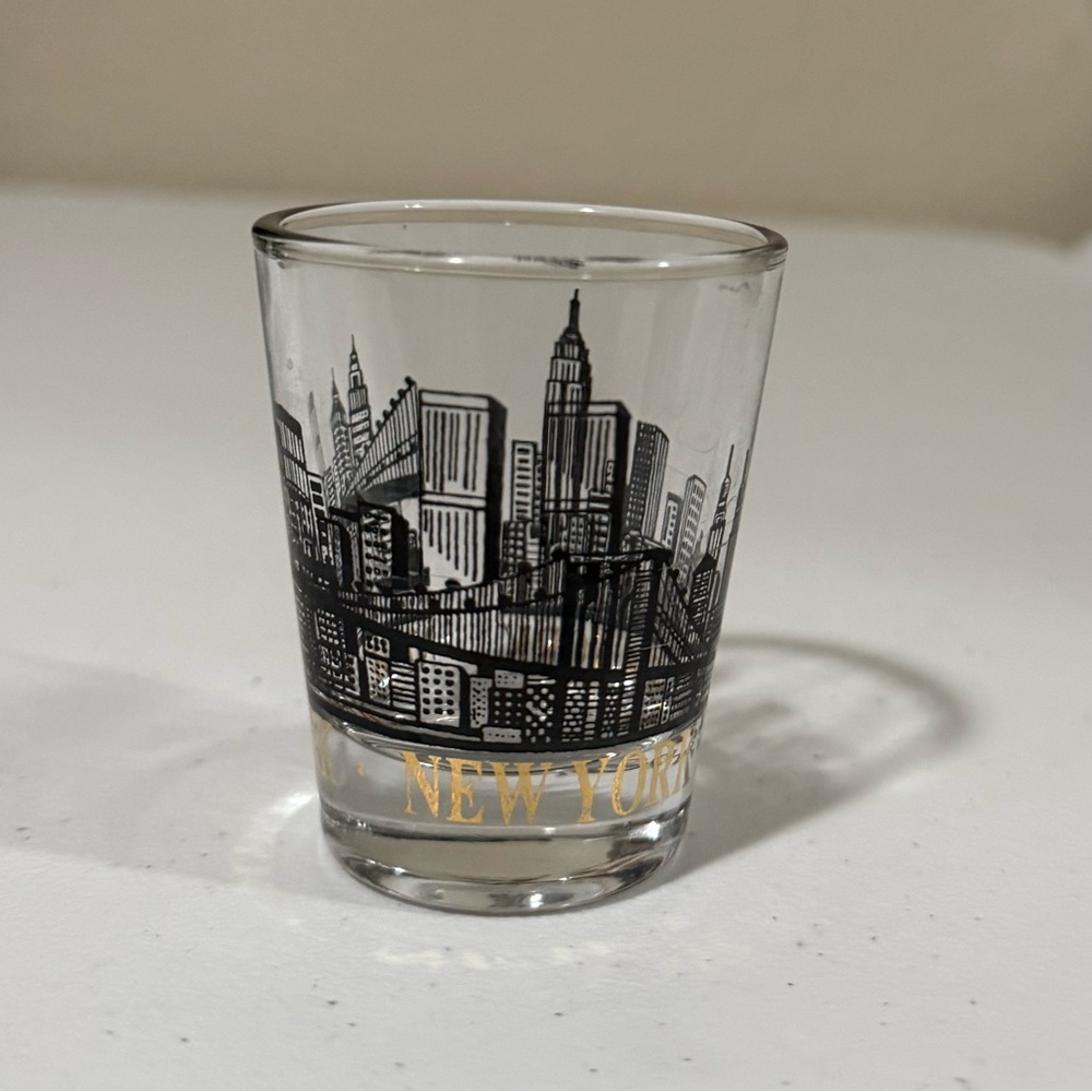 New York Destination Shot Glass